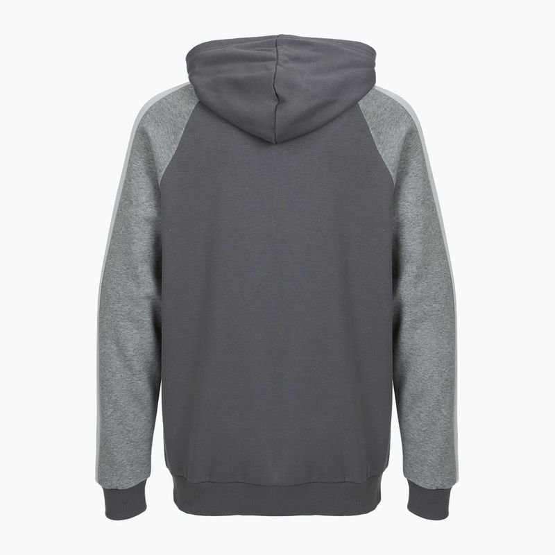 Vyriškas džemperis Under Armour Rival Fleece Colorblock Hoodie castlerock/mod gray/white 4