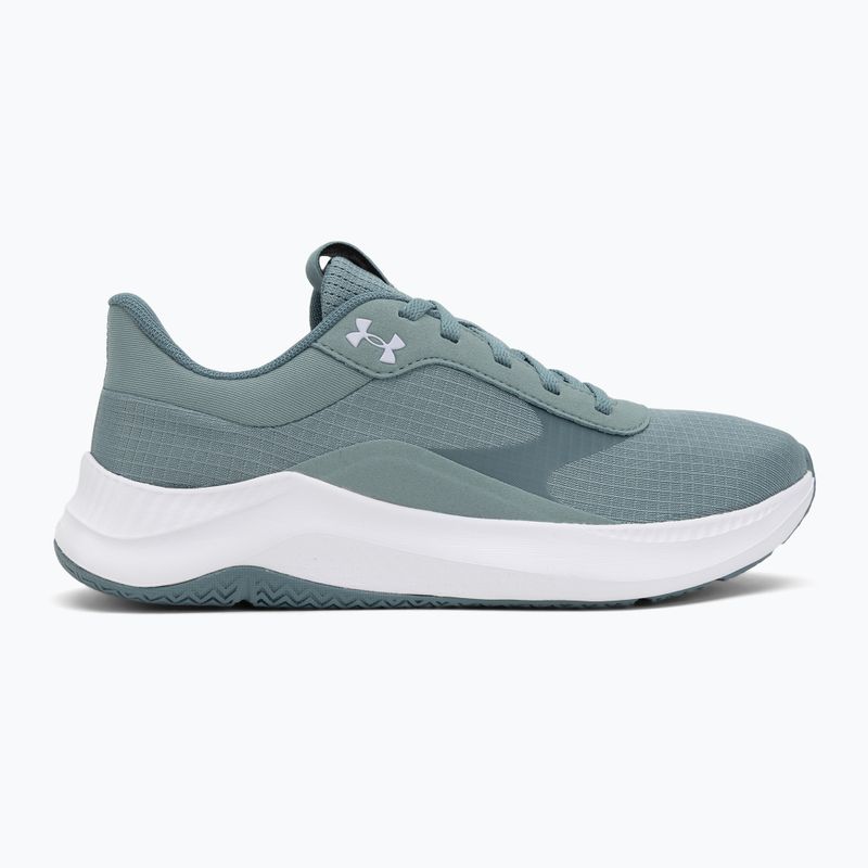 Moteriški treniruočių batai Under Armour Aurora 3 serpentine/white/salt purple 2
