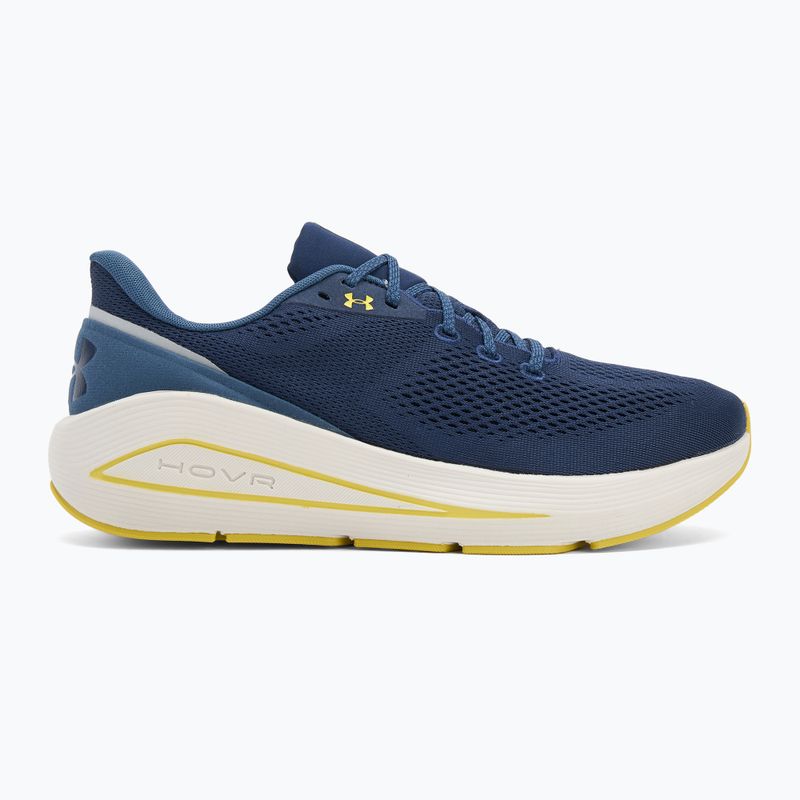 Vyriški bėgimo batai Under Armour Sonic 7 washed navy/nu blue/yellow shade 2