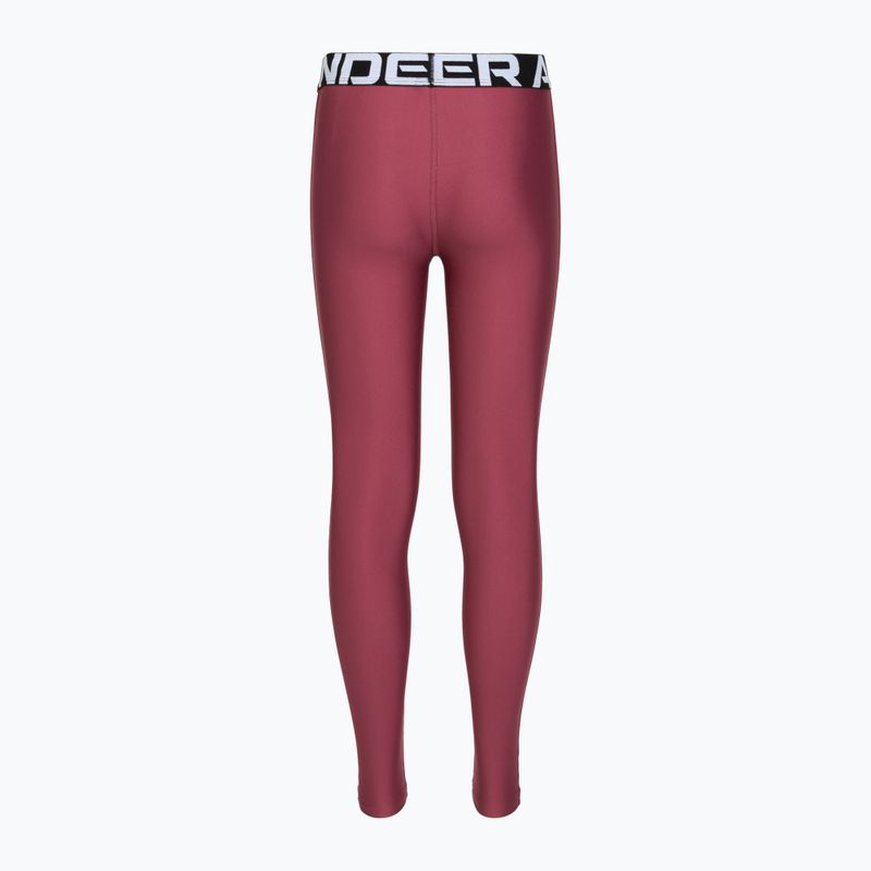 Vaikiškos treniruočių tamprės Under Armour HeatGear fuchsia dusk 2