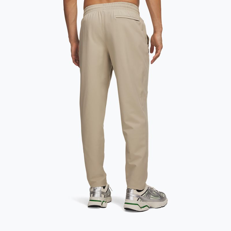 Vyriškos treniruočių kelnės Under Armour Unstoppable Tapered Pants city khaki/black 3