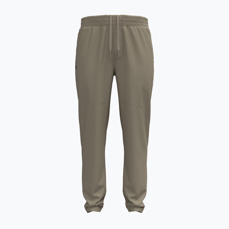 Vyriškos treniruočių kelnės Under Armour Unstoppable Tapered Pants city khaki/black 5