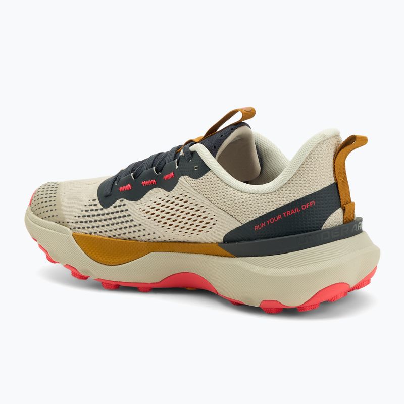Vyriški bėgimo batai Under Armour Infinite Pro Trail khaki base/anthracite/racer red 3