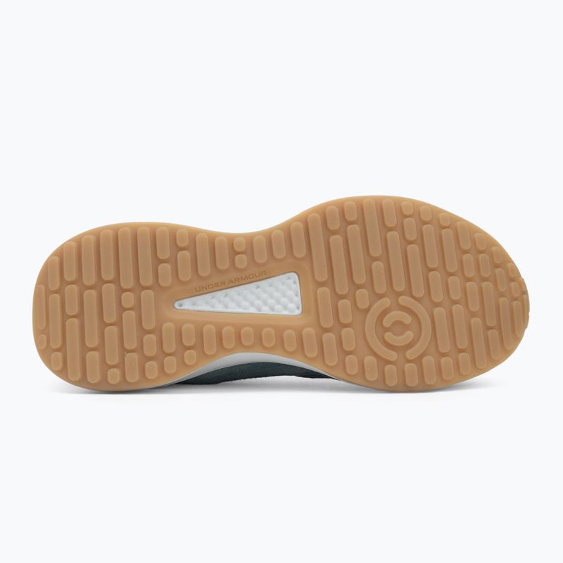 Vyriški treniruočių batai Under Armour Edge Suede jasper blue/halo gray/jasper blue 4