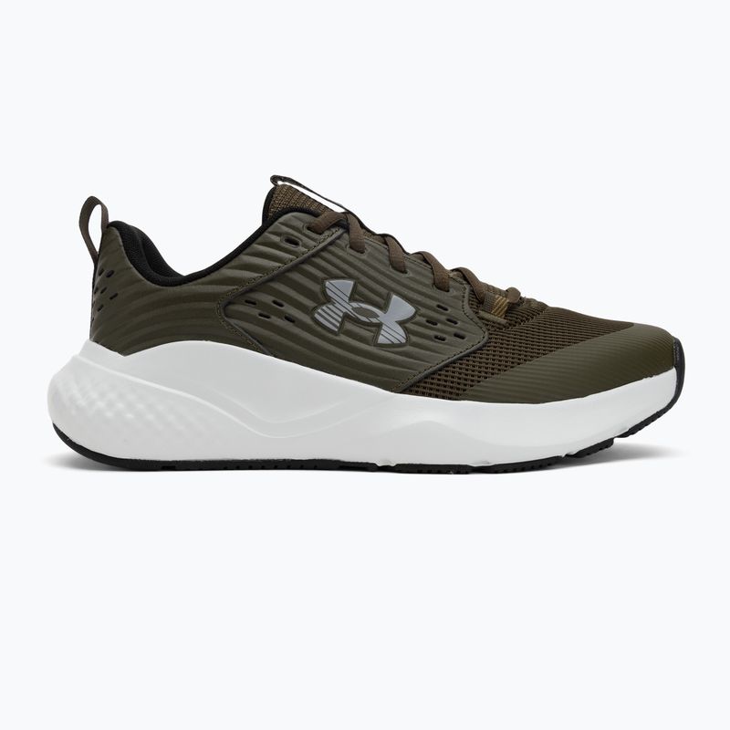 Vyriški treniruočių batai Under Armour Commit 4 expedition green/halo gray/steel 2