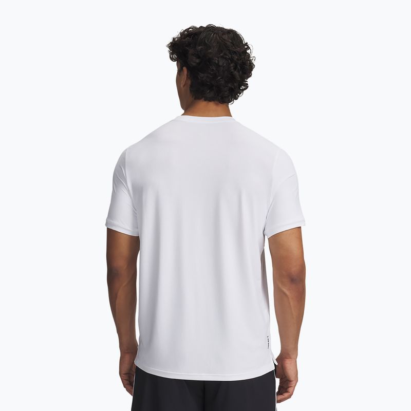 Vyriški treniruočių marškinėliai Under Armour Project Rck Iso Chill SS white 2