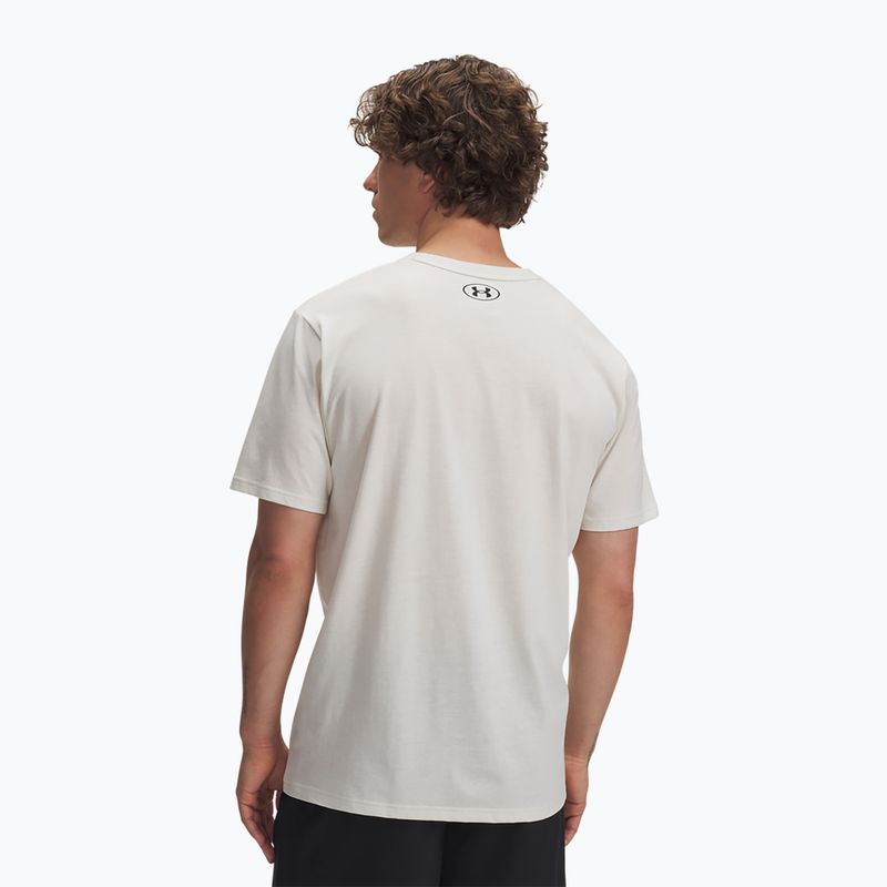 Vyriški treniruočių marškinėliai Under Armour Project Rock Payoff Graphic stone/black 2