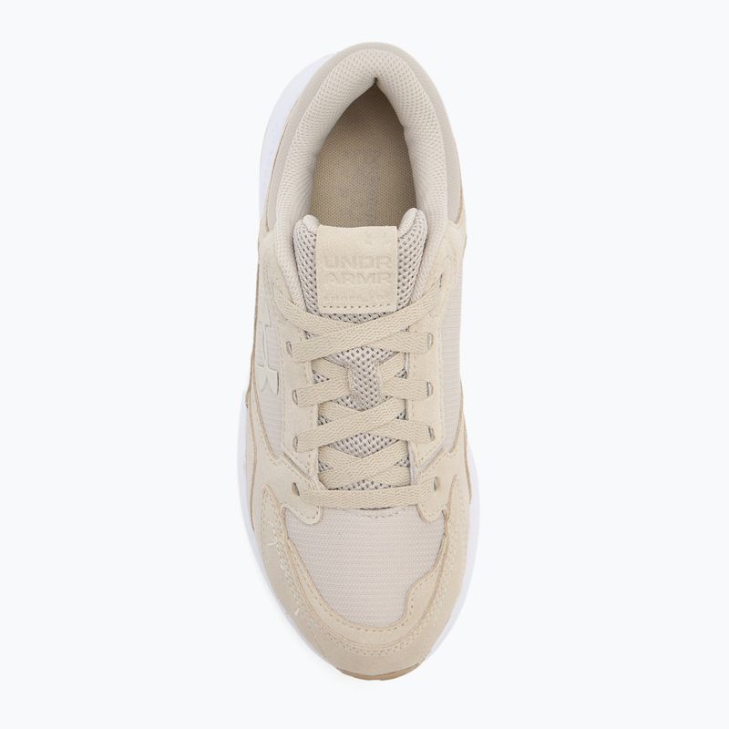 Vyriški treniruočių batai Under Armour Edge Suede khaki base/white/khaki base 5