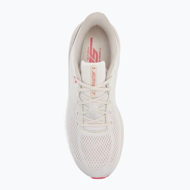 Vyriški bėgimo batai Under Armour Sonic 7 summit white/khaki base/racer red 5