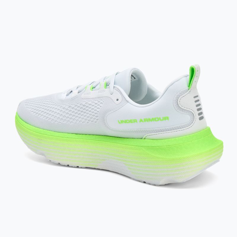 Vyriški bėgimo batai Under Armour Infinite Elite 2 distant gray/hyper green/white 3