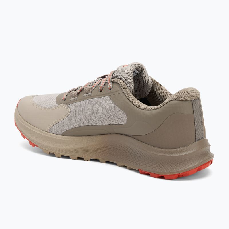 Vyriški bėgimo batai Under Armour Charged Bandit Trail 3 timberwolf taupe/taupe dusk/surplus orange 3