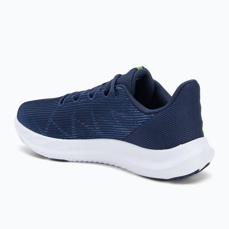 Vyriški bėgimo batai Under Armour Charged Speed Swift washed navy/black/high vis yellow 3