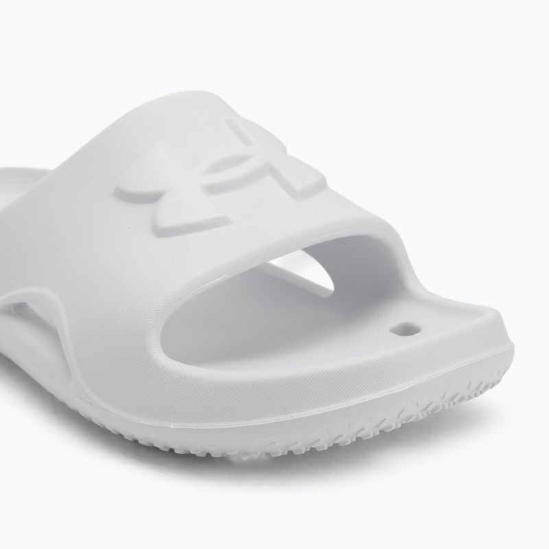 Vyriškos šlepetės Under Armour Locker V Slide white/white/white 7