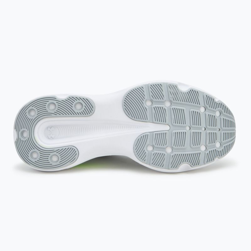 Vyriški bėgimo batai Under Armour Infinite distant gray/halo gray/hyper green 4