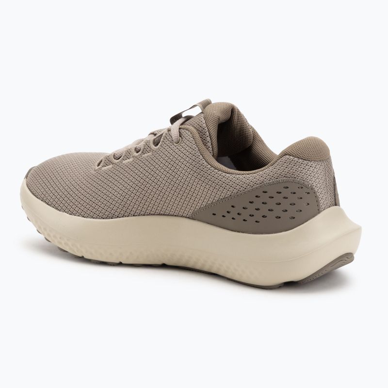 Vyriški bėgimo batai Under Armour Charged Surge 4 timberwolf taupe/taupe dusk/taupe dusk 3
