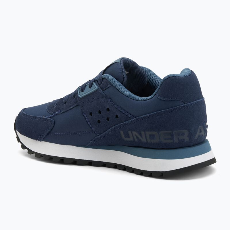 Vyriški treniruočių batai Under Armour Essential Runner washed navy/nu blue/blue calm 3