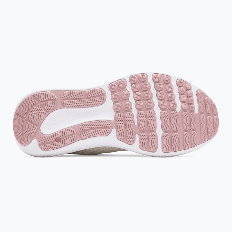 Moteriški bėgimo batai Under Armour Charged Surge 4 summit white/tourmaline pink/metallic tourmaline pink 3