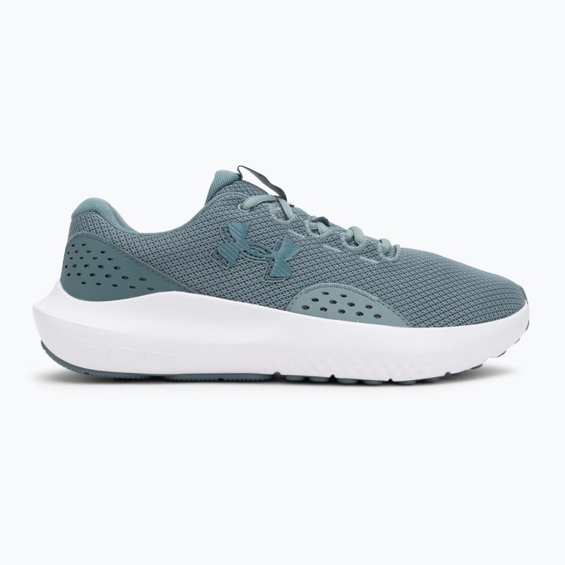 Vyriški bėgimo batai Under Armour Charged Surge 4 serpentine/jasper blue/jasper blue 2