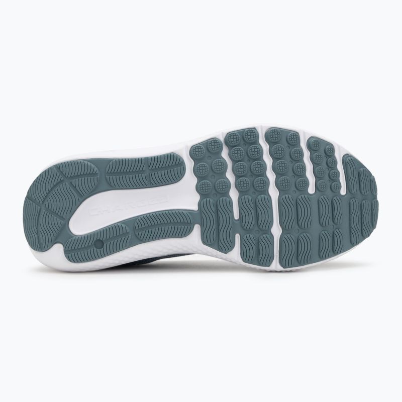 Vyriški bėgimo batai Under Armour Charged Surge 4 serpentine/jasper blue/jasper blue 4