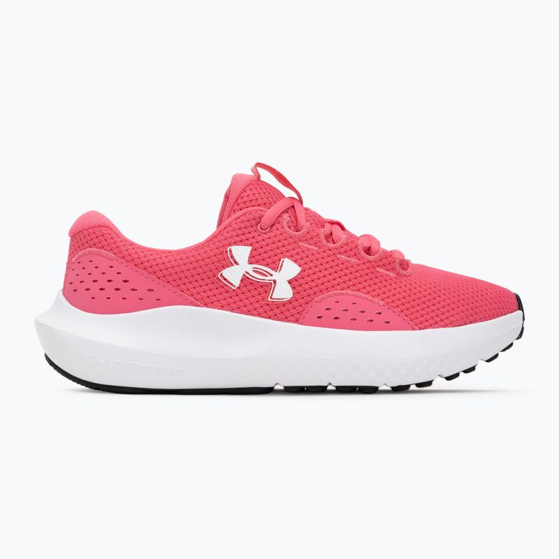 Moteriški bėgimo batai Under Armour Charged Surge 4 super pink/super pink/white 2