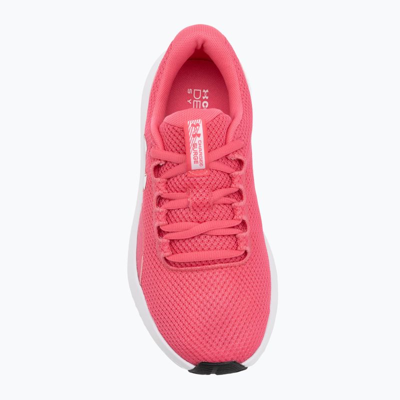 Moteriški bėgimo batai Under Armour Charged Surge 4 super pink/super pink/white 5