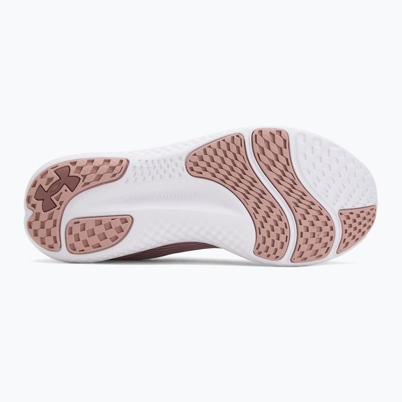 Moteriški bėgimo batai Under Armour Charged Speed Swift tourmaline pink/maroon mist/maroon mist 4