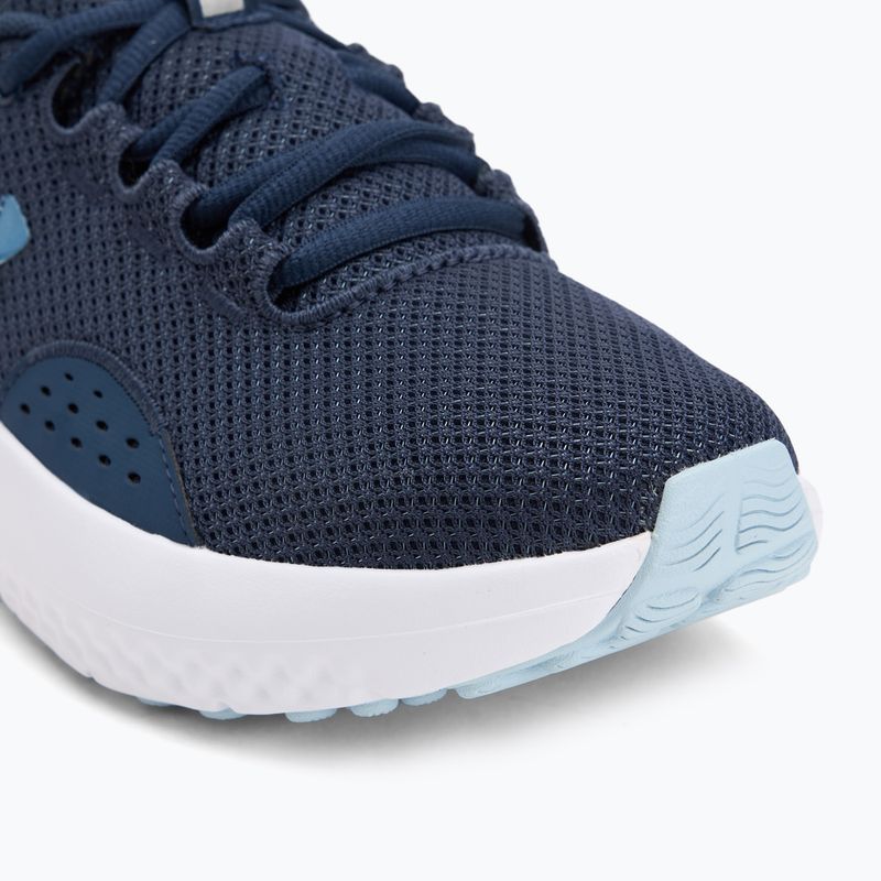 Moteriški bėgimo batai Under Armour Charged Surge 4 washed navy/blue calm/metallic blue calm 7