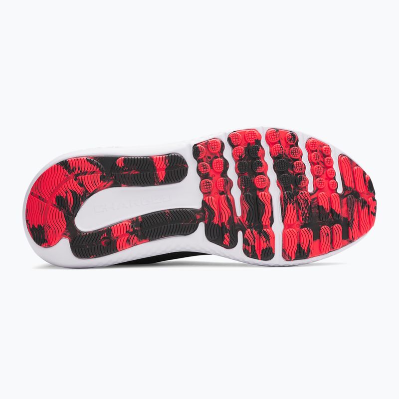 Vyriški bėgimo batai Under Armour Charged Surge 4 black/anthracite/racer red 3