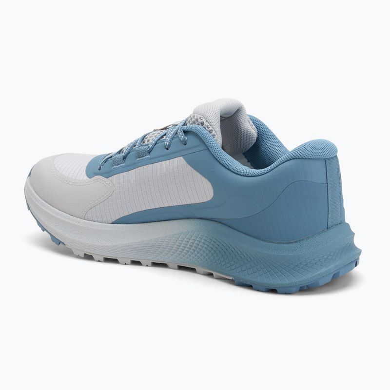 Moteriški bėgimo batai Under Armour Charged Bandit Trail 3 halo gray/blue smoke/nimbus blue 3