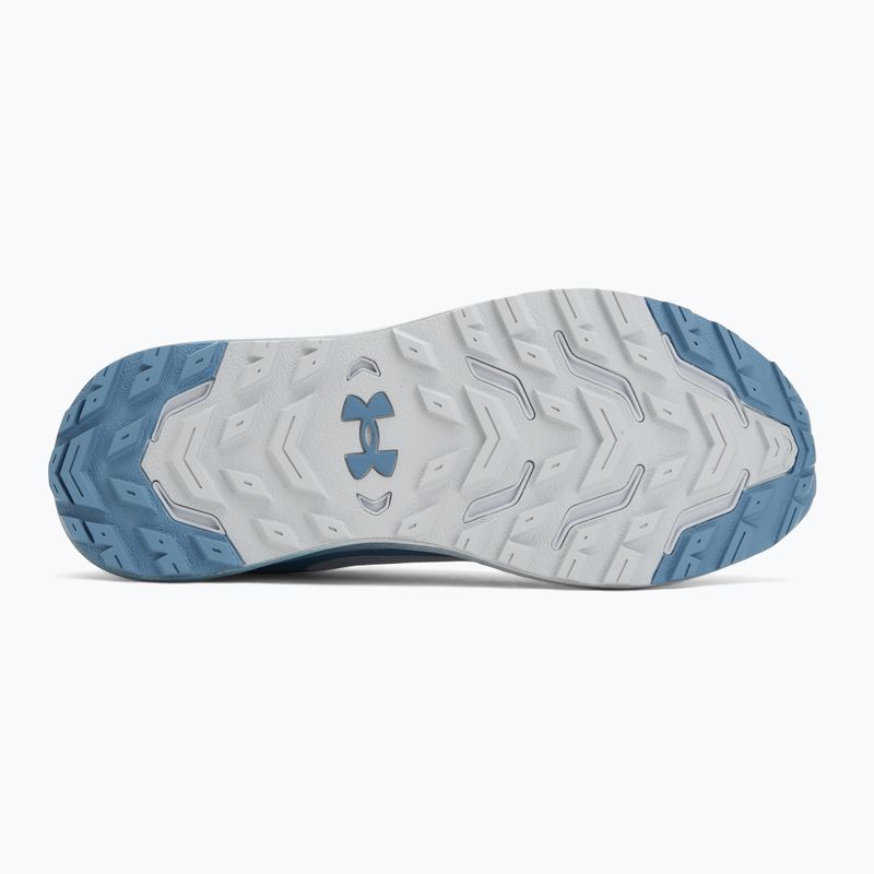 Moteriški bėgimo batai Under Armour Charged Bandit Trail 3 halo gray/blue smoke/nimbus blue 4