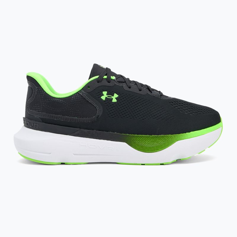 Vyriški bėgimo batai Under Armour Innfinite Pro 2 black/hyper green/hyper green 2