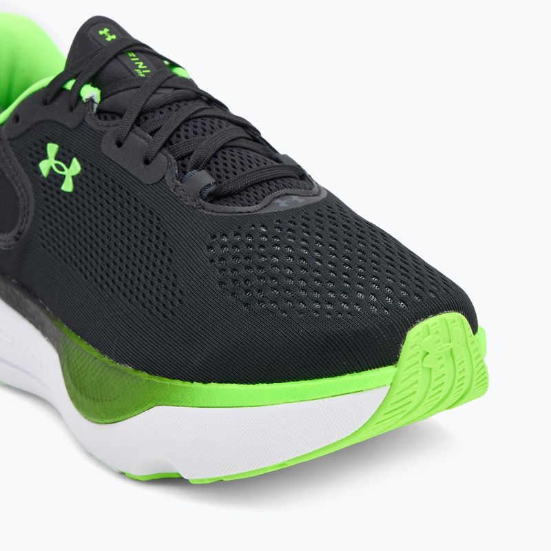 Vyriški bėgimo batai Under Armour Innfinite Pro 2 black/hyper green/hyper green 7