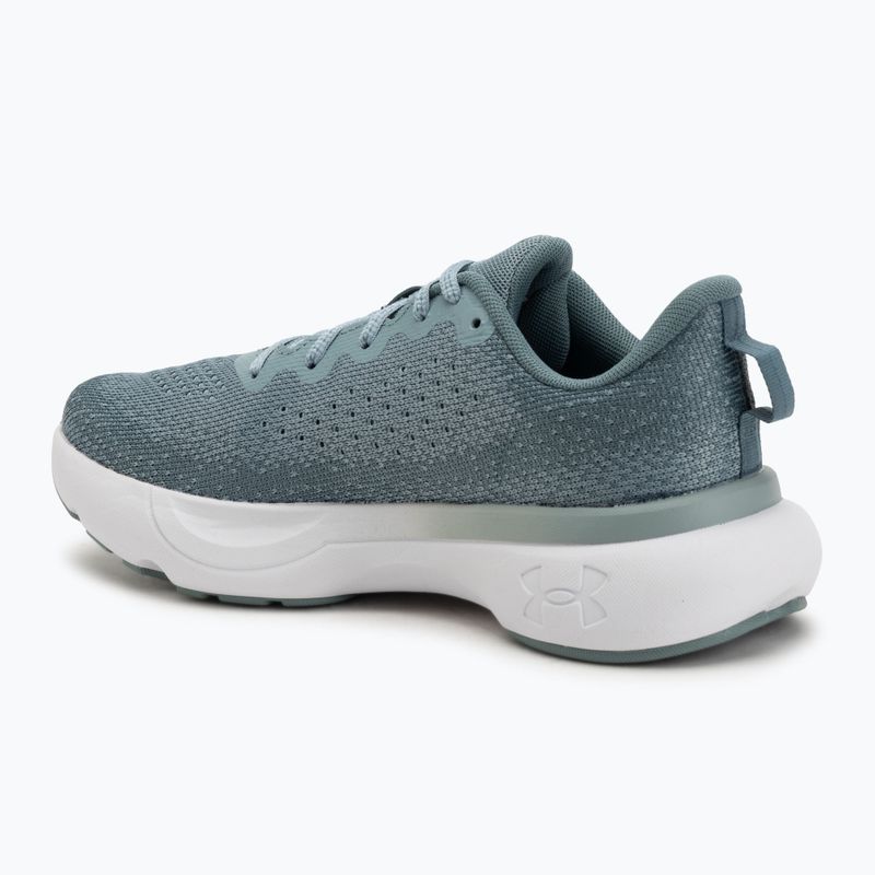 Moteriški bėgimo batai Under Armour Infinite serpentine/jasper blue/serpentine 3