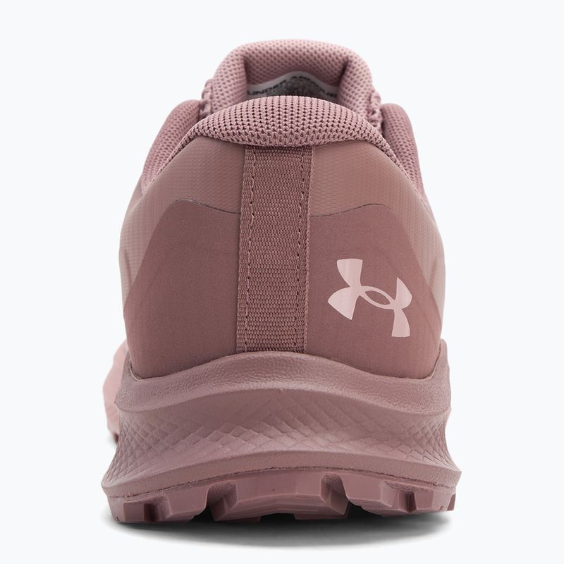 Moteriški bėgimo batai Under Armour Charged Bandit Trail 3 tourmaline pink/maroon mist/tourmaline pink 6
