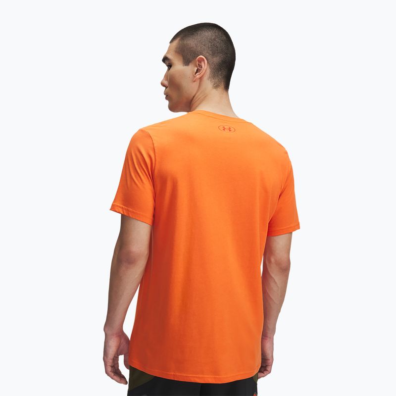 Vyriški treniruočių marškinėliai Under Armour GL Foundation Update orange base/surplus orange/squad orange 2