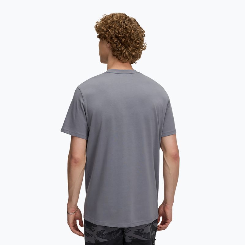 Vyriški treniruočių marškinėliai Under Armour Logo Emb Heavyweight titan gray/black 2