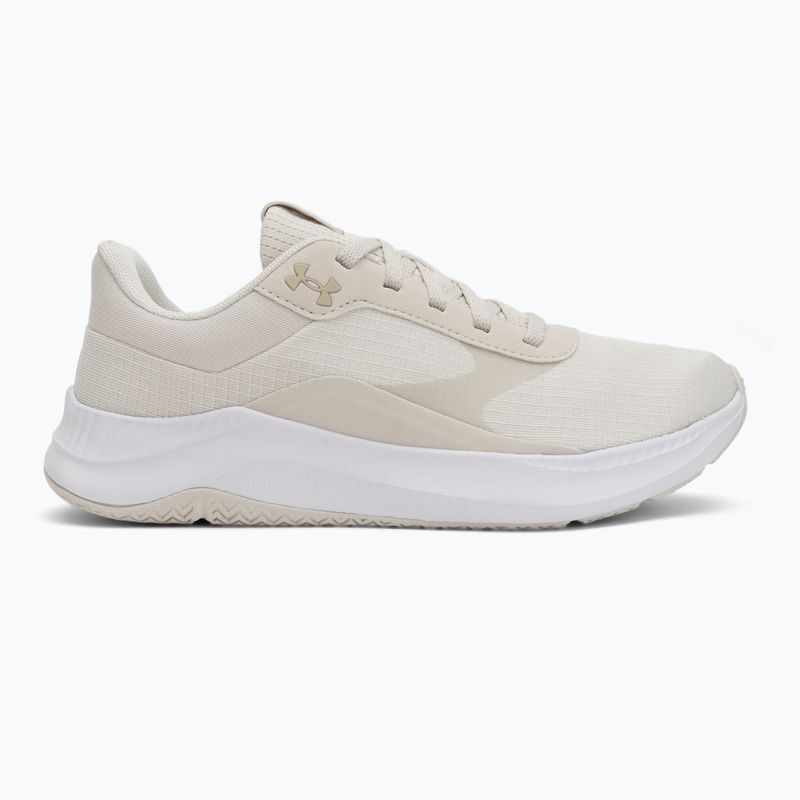 Moteriški treniruočių batai Under Armour Aurora 3 summit white/white/khaki base 2