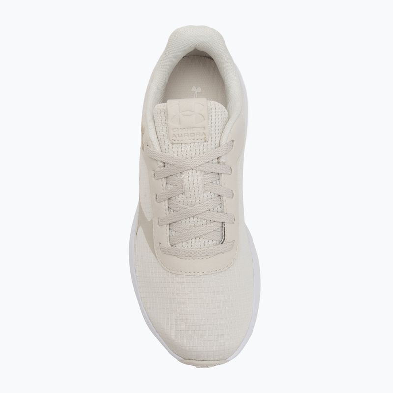 Moteriški treniruočių batai Under Armour Aurora 3 summit white/white/khaki base 5