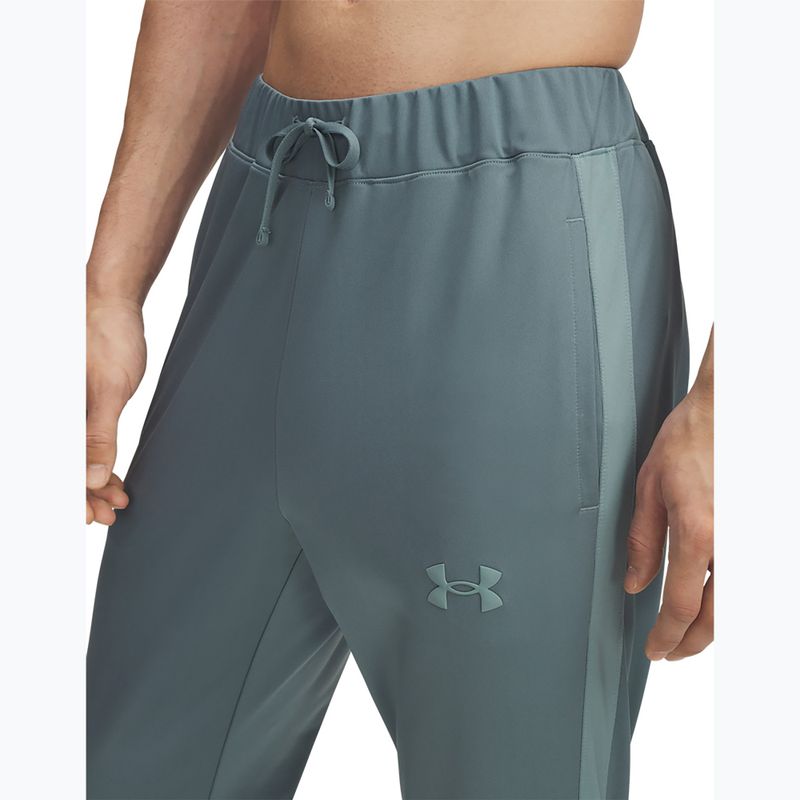 Vyriškas sportinis kostiumas Under Armour UA Knit Track Suit jasper blue/serpentine/serpentine 4