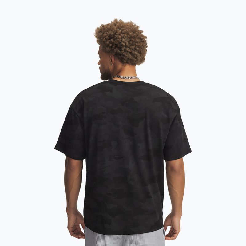 Vyriški treniruočių marškinėliai Under Armour HTW Athletic Dept AOP black/white 2