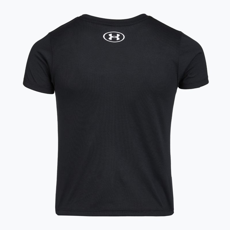 Vaikiški treniruočių marškinėliai Under Armour Tech SSC SS black/white 2