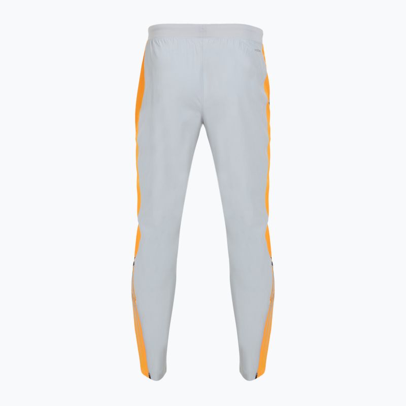 Vyriški bėgimo šortai Under Armour Velociti Storm mod gray/squad orange/reflective 2