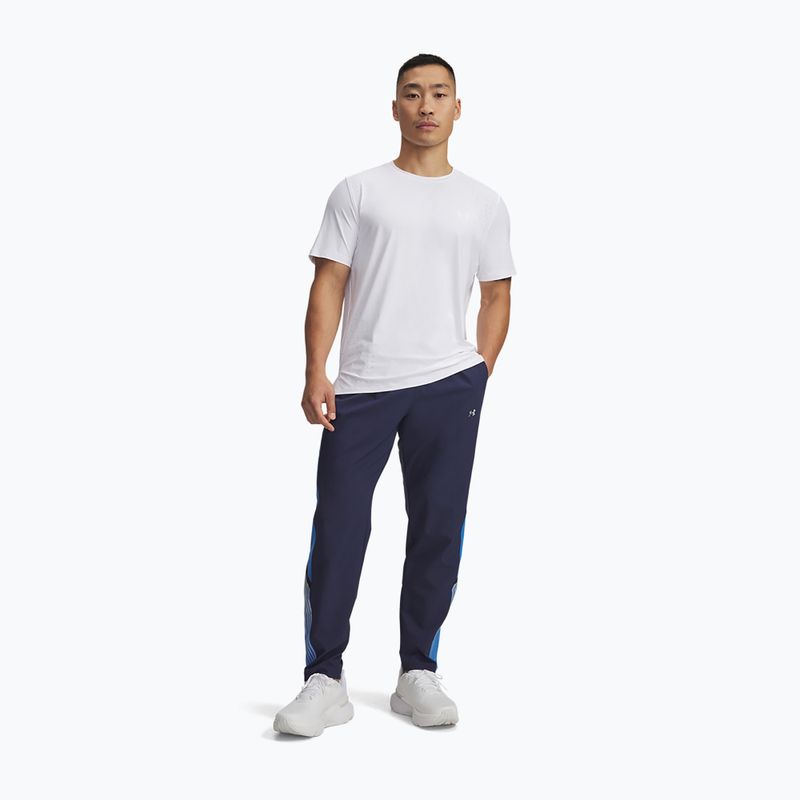 Vyriški bėgimo šortai Under Armour Velociti Storm washed navy/blue atlantis/reflective 2