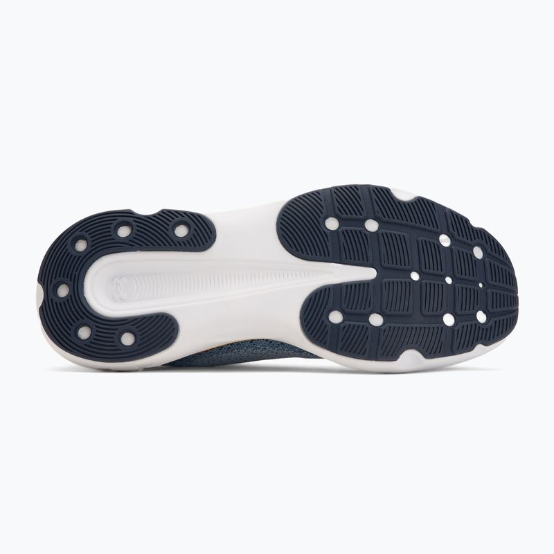Vyriški bėgimo batai Under Armour Infinite blue calm/blue smoke/squad orange 4