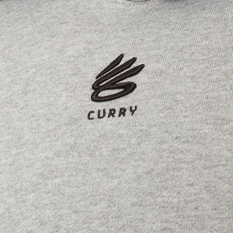 Vyriškas džemperis Under Armour Curry Splash Hoodie summit white / black 3