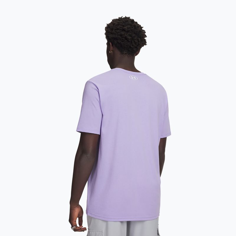 Vyriški marškinėliai Under Armour Sportstyle Left Chest transparent/distant gray 2