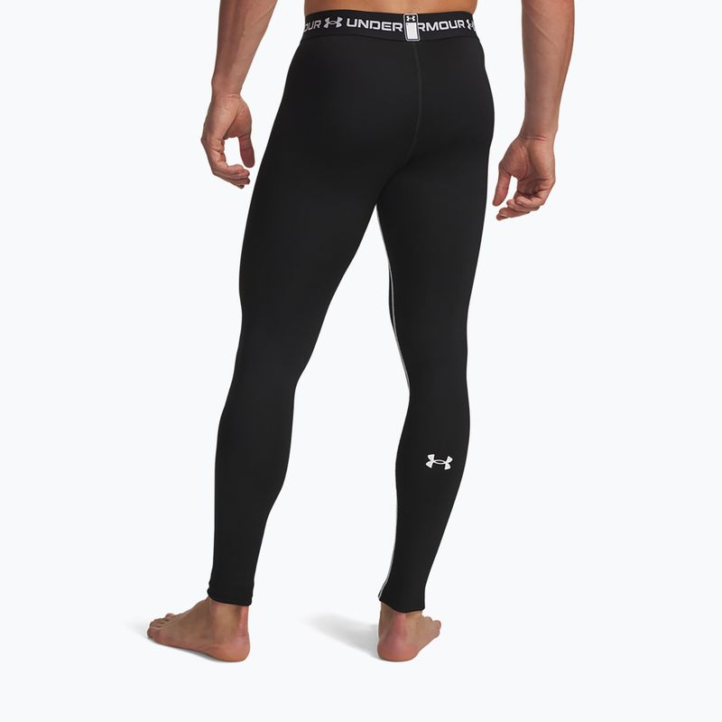 Vyriškos tamprės Under Armour Cold Weather Grid black/white/white 3