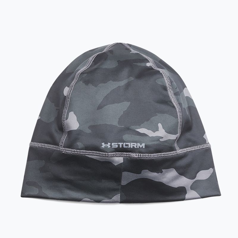 Vyrų bėgimo kepurė Under Armour Storm Men'S Storm Launch Beanie castlerock/black 2