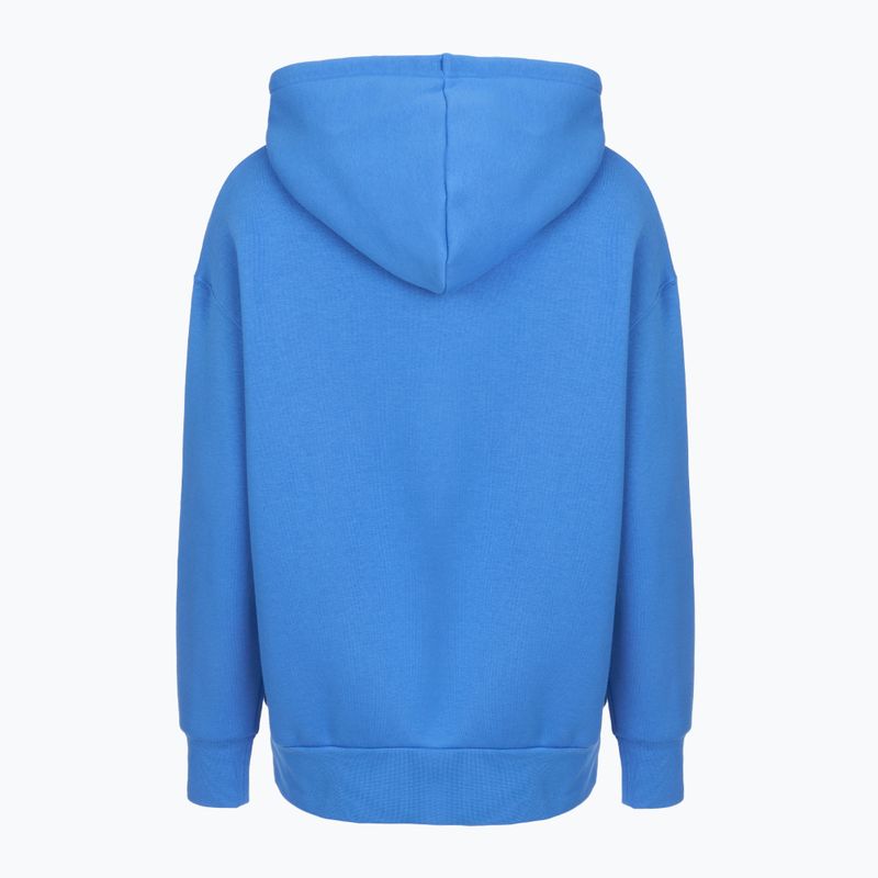 Moteriškas džemperis Under Armour Icon Fleece Hoodie blue atlantis/white 5