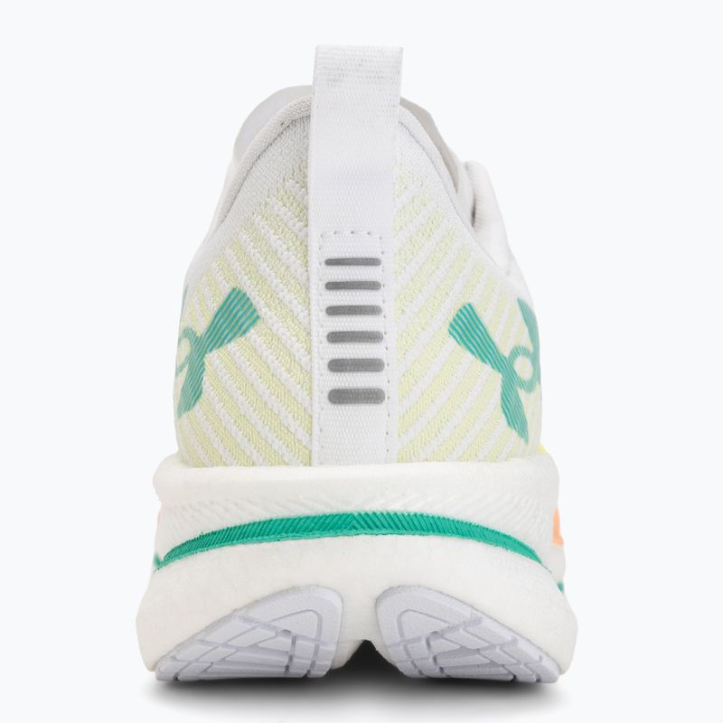 Moteriški bėgimo batai Under Armour Velociti SPD white/orange bloc/metallic silver 6